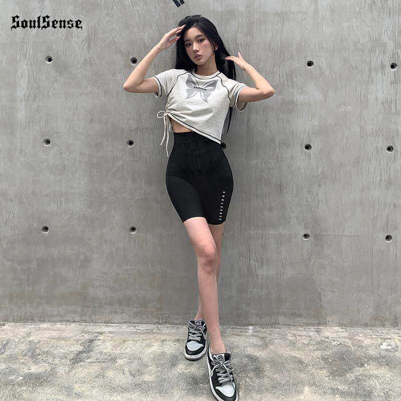 SoulSense中腰高腰显瘦提臀裤瑜伽裤塑形裤夏款2025压缩塑形裤