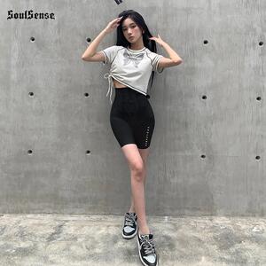 SoulSense中腰高腰显瘦提臀裤瑜伽裤塑形裤夏款2025压缩塑形裤