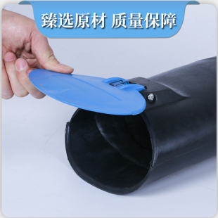 汽修厂汽车尾气耐高温排放收集橡胶软管喇叭头/卷管器/吸嘴/接口