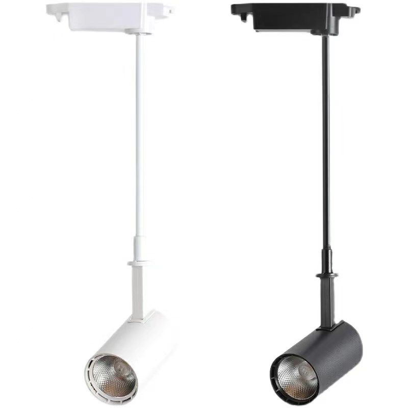 加长杆轨道射灯led灯服装店铺商用伸缩吊杆滑道轨射灯下挂导轨灯,家装灯饰光源,明装射灯,淘宝优惠券,粉丝福利购,淘宝优惠卷