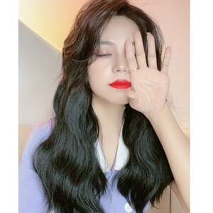 欧美轩假发女压坑丝假发女长发一片式长卷发接发片隐形无痕蓬松