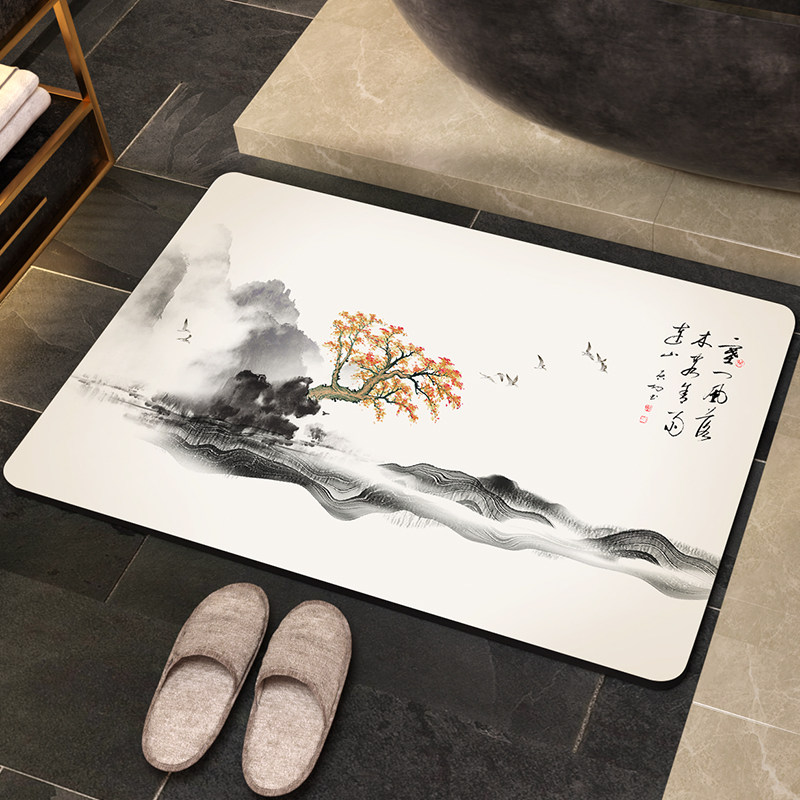 中式地垫门口入户门家用垫子厨房浴室门垫脚垫防滑吸水凉垫子中式,居家布艺,厨房地垫,淘宝优惠券,粉丝福利购,淘宝优惠卷