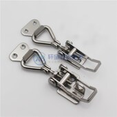 304不锈钢可调节工业五金设备箱扣锁扣搭扣门扣门栓机械快速搭扣