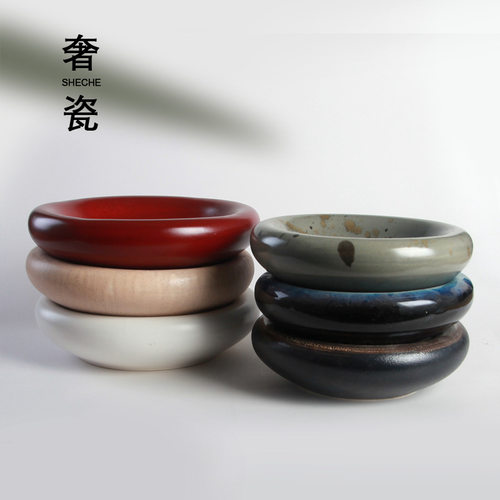 意境菜餐具创意冷菜盘子酒店汤盘陶瓷甜品盘复古点心盘日式寿司盘