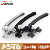 实心不锈钢38型窗户把手平开窗铝门窗拉手7字执手上悬窗配件锁扣