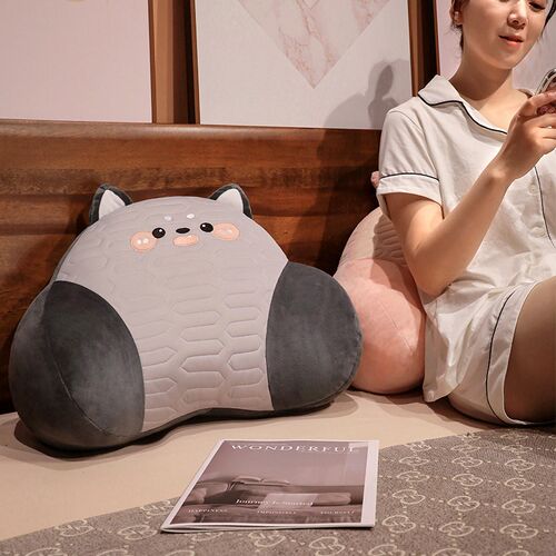 腰靠办公室靠垫靠枕上班久坐护腰神器工位座椅女士乳胶靠背垫腰枕