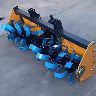 农用新款开垦刀旋耕机 加重型霸王刀轴荒地石头地旋耕松土耙地机