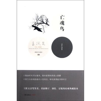 【正版图书】亡魂鸟王跃文著9787540456016湖南文艺出版社