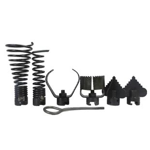 大型疏通机刀头钻具200型配件接30毫米弹簧室外主管道疏通下水道