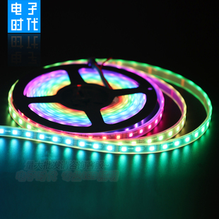 12V伏幻彩灯条5050全彩断点续传1934灯带酒吧KTV像素可编程软灯条