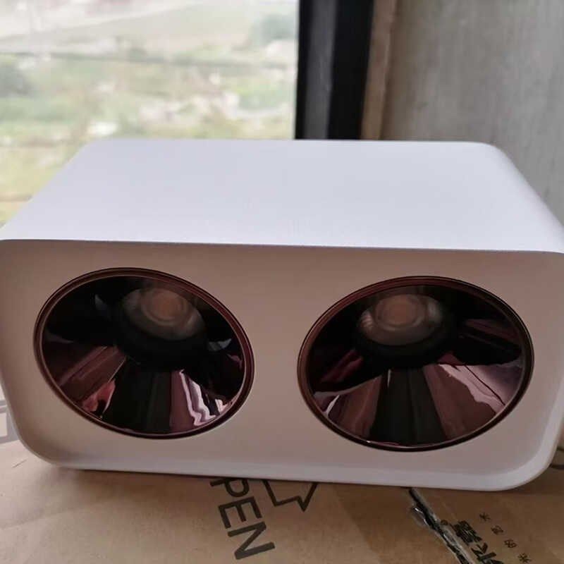 led明装格栅射灯正方形双头防眩斗胆灯吸顶筒灯吊顶免打孔吸顶灯,家装灯饰光源,格栅灯,淘宝优惠券,粉丝福利购,淘宝优惠卷