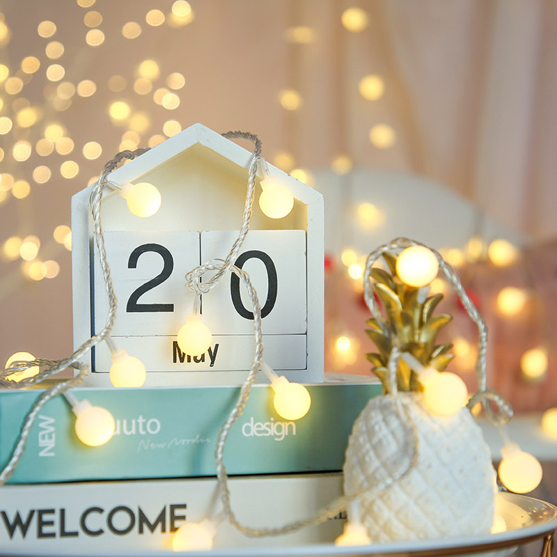 led星星雪花彩灯满天星遥控插电串灯网红装饰灯房间创意挂灯阳台,节庆用品/礼品,装饰灯,淘宝优惠券,粉丝福利购,淘宝优惠卷