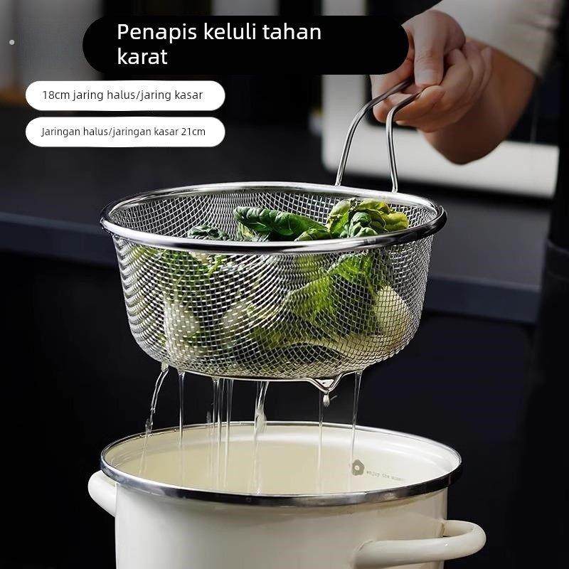 不锈钢漏勺网篮厨房捞煮面条油炸火锅烫粉沥水洗菜大过滤网筛,餐饮具,洗菜盆/沥水篮/漏水筛,淘宝优惠券,粉丝福利购,淘宝优惠卷