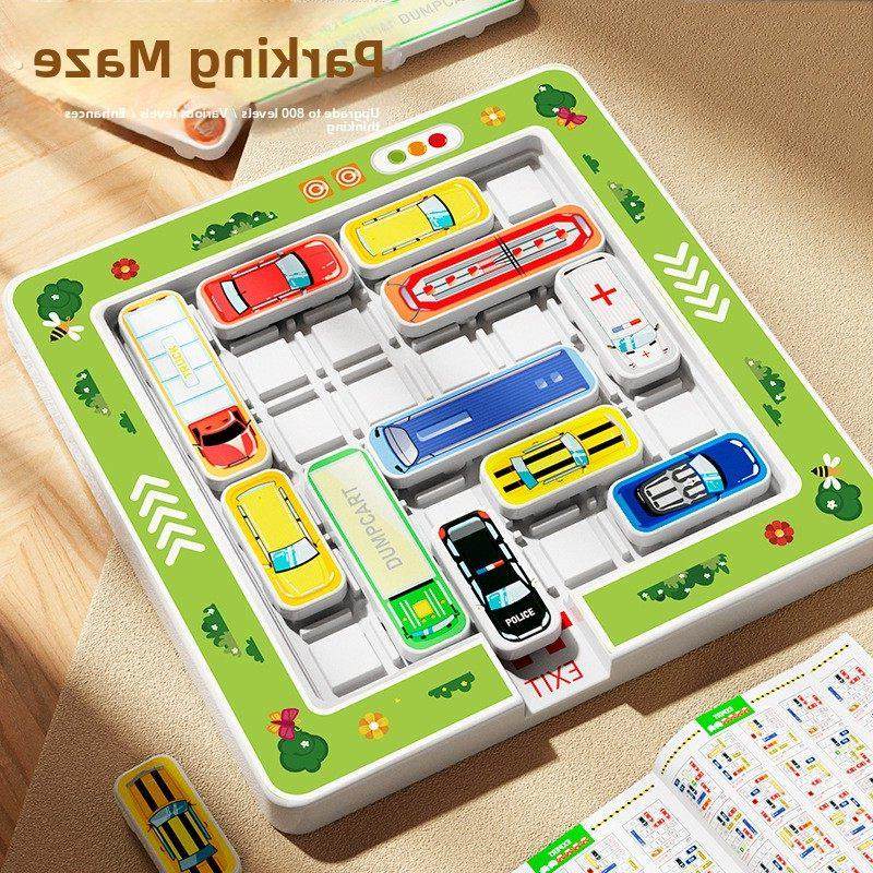 儿童移车出库汽车华容道思维训练幼儿园玩具赛车突围解题闯关玩具,玩具/童车/益智/积木/模型,智力解题/通关玩具,淘宝优惠券,粉丝福利购,淘宝优惠卷