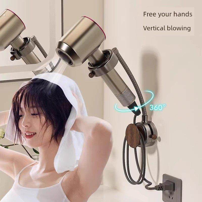 吸盘吹风机支架懒惰免提吹风机衣架浴室吹风机架免打孔存储架,家庭/个人清洁工具,吹风机置物架,淘宝优惠券,粉丝福利购,淘宝优惠卷