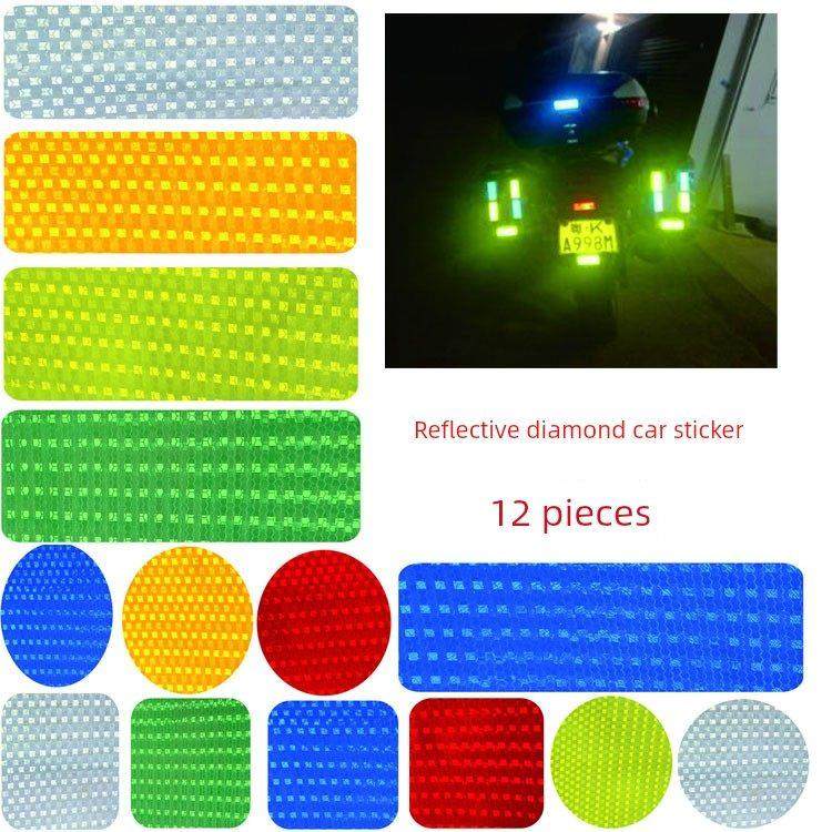 车门打开安全防撞警告贴纸反光贴纸格子汽车贴纸钻石级安全带距离,汽车用品/电子/清洗/改装,汽车装饰贴/反光贴,淘宝优惠券,粉丝福利购,淘宝优惠卷