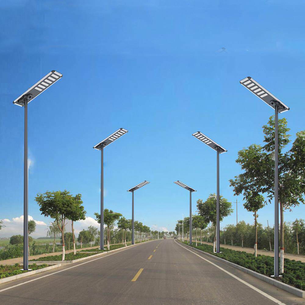 太阳能路灯户外灯新农村道路庭院LED照明高杆灯全套超亮大功率