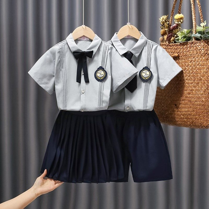 幼儿园园服夏季海军风学院套装大班毕业拍照服儿童六一合唱演出服,童装/婴儿装/亲子装,校服/园服,淘宝优惠券,粉丝福利购,淘宝优惠卷