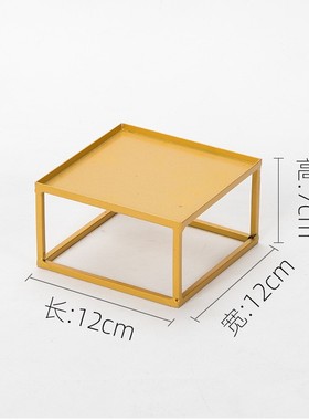 家居装饰品工艺品艺术品花瓶盆栽桌面摆饰金属底座托架陈列架摆件