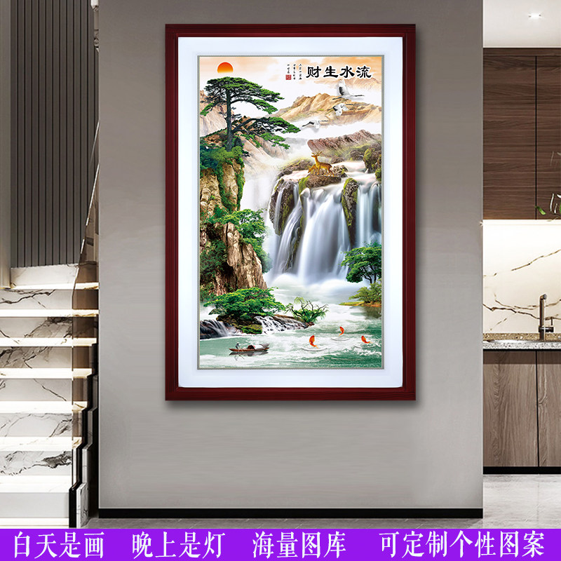 床头玄关楼梯间专用壁灯墙灯室内马到成功家和富贵走廊过道壁画灯