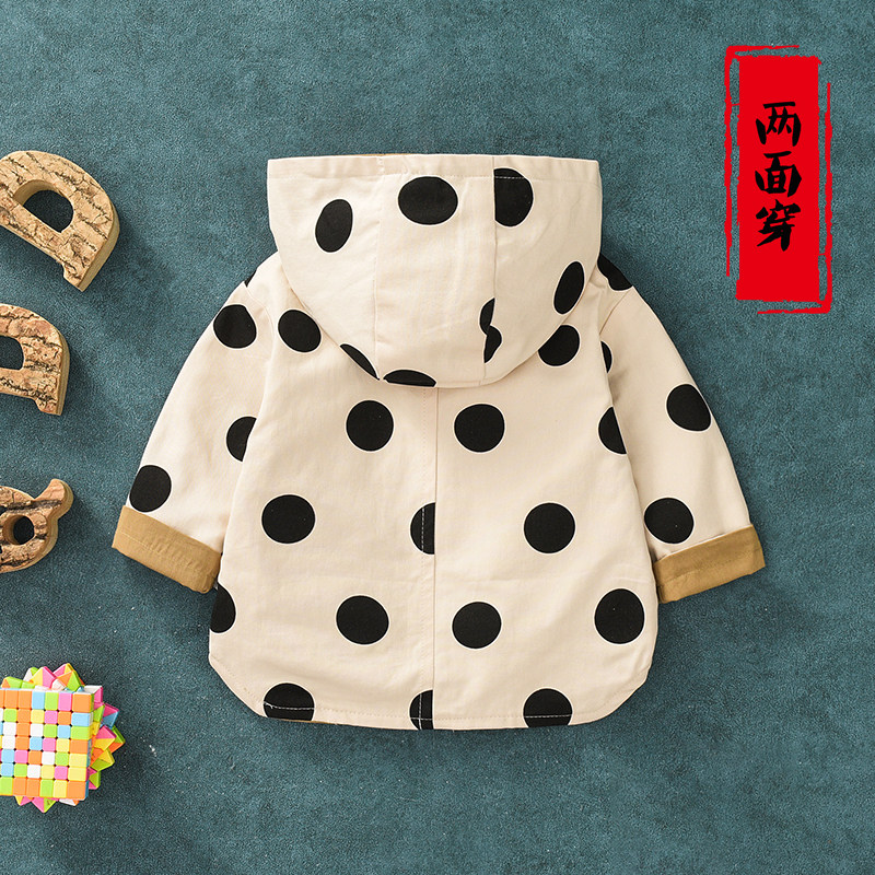 宝宝秋装0-3月小童双面穿风衣外套8网红婴儿衣服春秋洋气外穿潮12,童装/婴儿装/亲子装,普通外套,淘宝优惠券,粉丝福利购,淘宝优惠卷