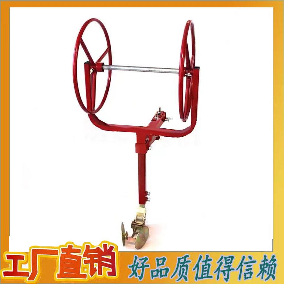 滴灌架子配件新款浅埋滴灌带架新式平铺滴灌带架子四轮车滴灌带
