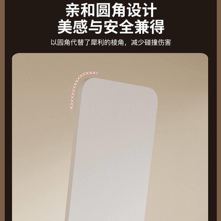 时尚镶嵌高清显瘦全身镜家用落地镜卧室客厅全身镜租房全身镜