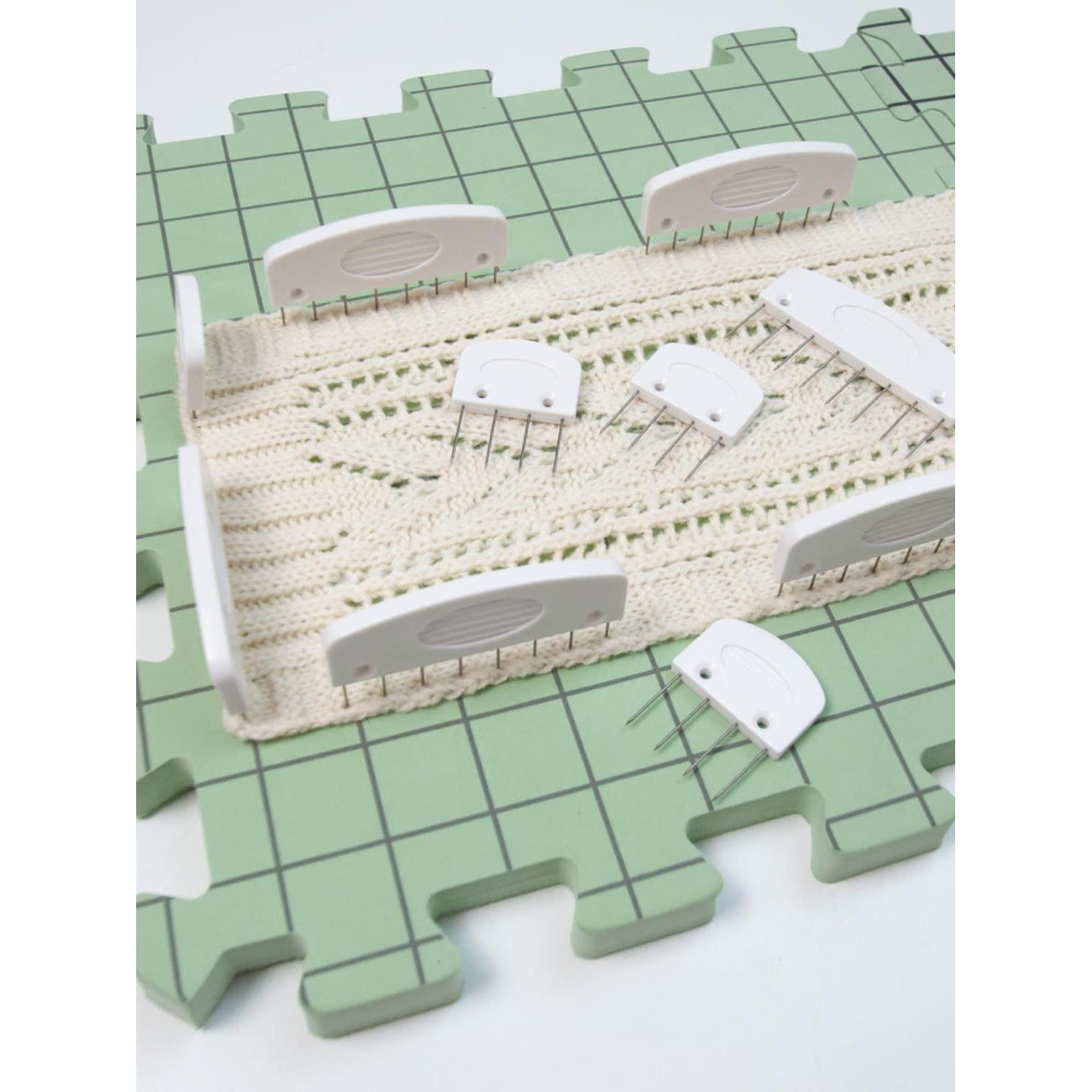 披肩毛衣手工DIY编织固定针排针固定定型工具围巾固定梳毛线定位