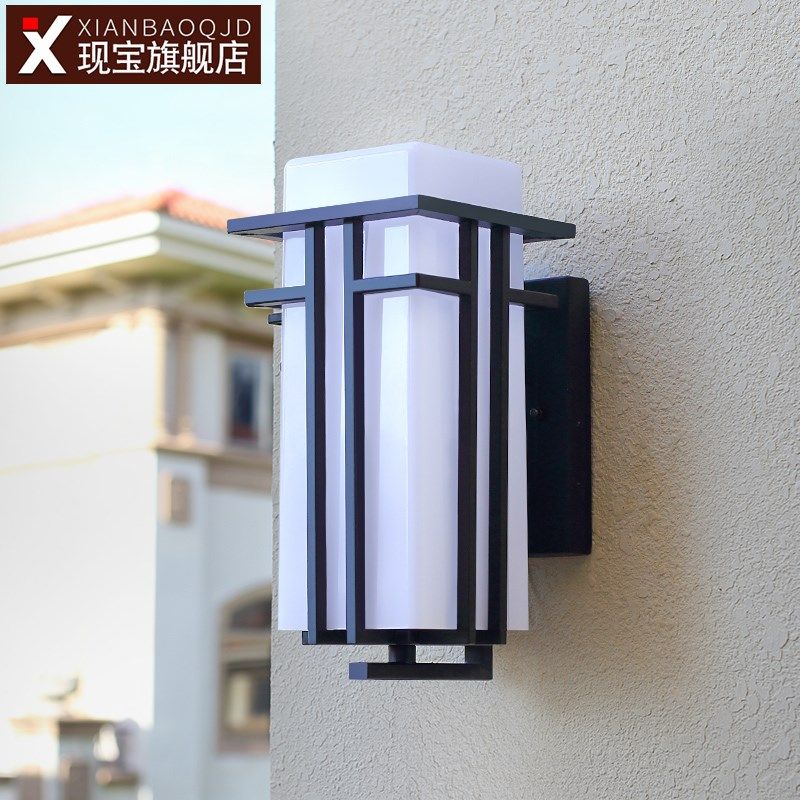 壁灯室外庭院大门口阳台外墙灯新中式复古走廊楼梯别墅户外防水灯,家装灯饰光源,景观庭院灯饰,淘宝优惠券,粉丝福利购,淘宝优惠卷