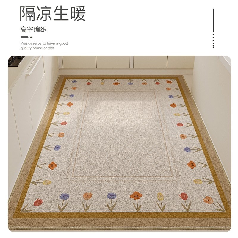 美式厨房地垫防滑防油长方形耐脏吸水吸油家用脚垫门口整满铺地毯,居家布艺,厨房地垫,淘宝优惠券,粉丝福利购,淘宝优惠卷
