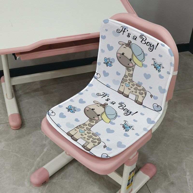 卡通粉色女孩款坐垫靠背一体幼儿园木椅塑料椅小学生学习椅垫靠背,居家布艺,椅垫,淘宝优惠券,粉丝福利购,淘宝优惠卷