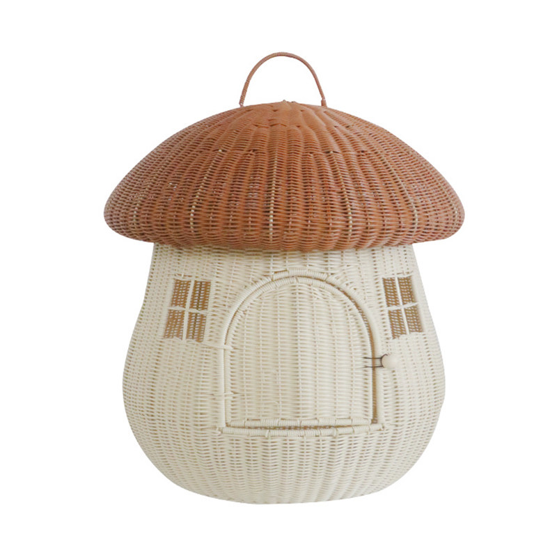 藤编猫窝封闭式猫笼外出四季通用入睡猫咪狗别墅手工蘑菇屋宠物窝,宠物/宠物食品及用品,猫窝/屋/帐篷/沙发,淘宝优惠券,粉丝福利购,淘宝优惠卷