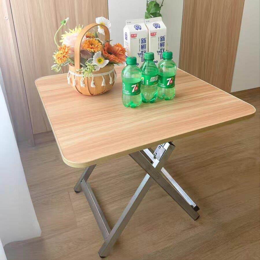 折叠桌方桌简约便携户外摆摊桌子饭桌简易餐桌家用长方形吃饭小号