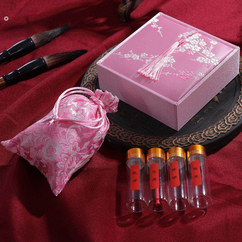 婴儿脐带胎发收纳盒纪念品保存盒宝宝胎毛保存瓶自制肚脐带储存瓶