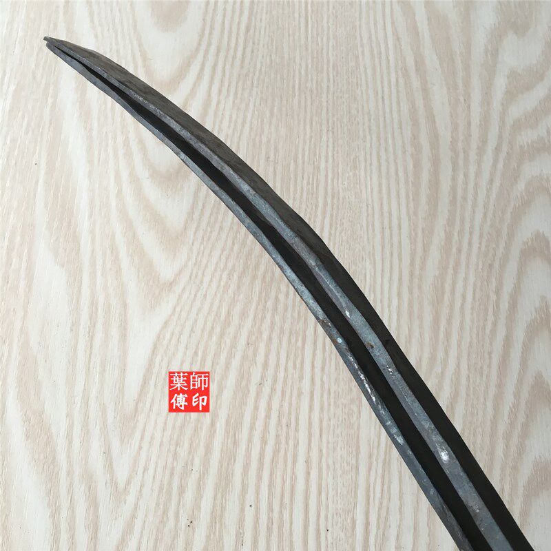 荆州锅盔火钳锅盔炉子锅盔铁夹子烧饼火钳手工锻打烧饼钳 筒饼钳