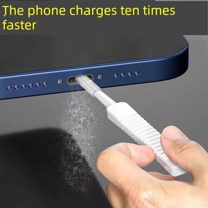 手机孔清洁神器充电口扬声器孔耳机除尘多功能手机清洁器清洁刷