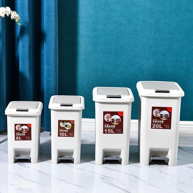 垃圾桶化妆室专用客厅卧室带盖子全自动感应轻奢高档防臭大容量智