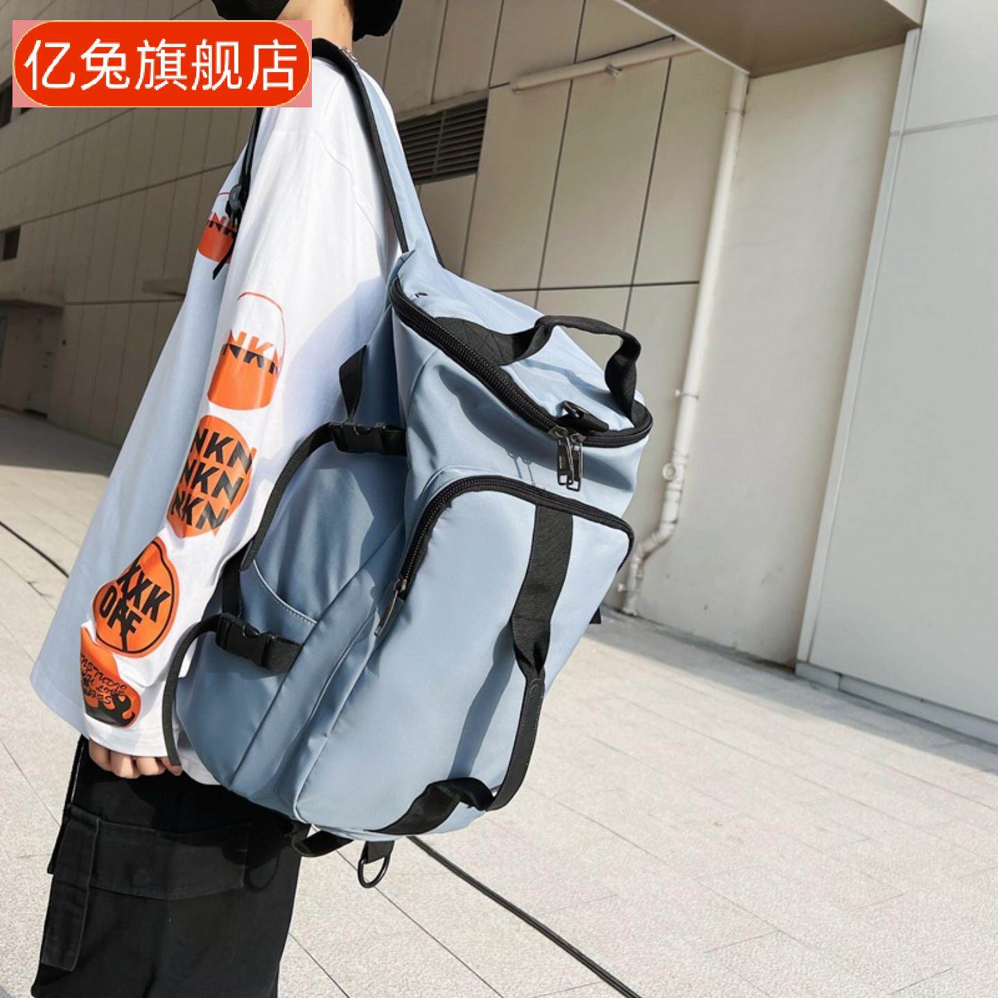 双肩包女款大容量尼龙登山旅行包