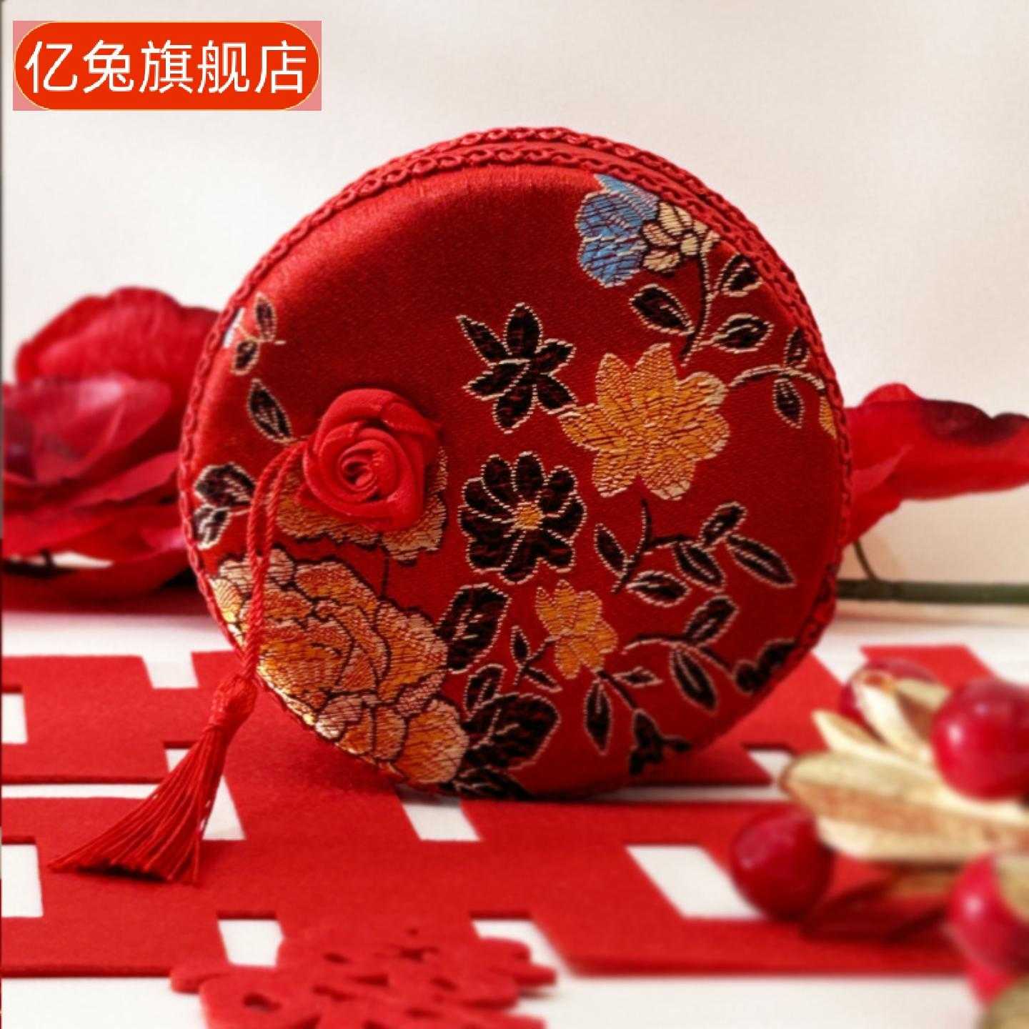 中式婚礼专用喜字针线盒嫁妆缝纫
