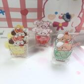 新款 夏日饮品联名化妆刷可爱筒笔筒收纳亚克力桌面文具收纳