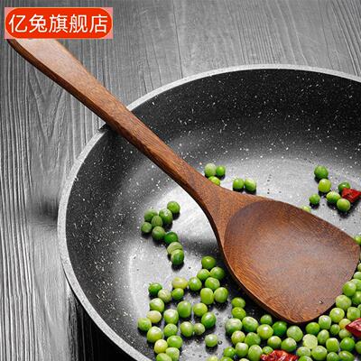 鸡翅木厨房专用铲勺套装｜电饭锅