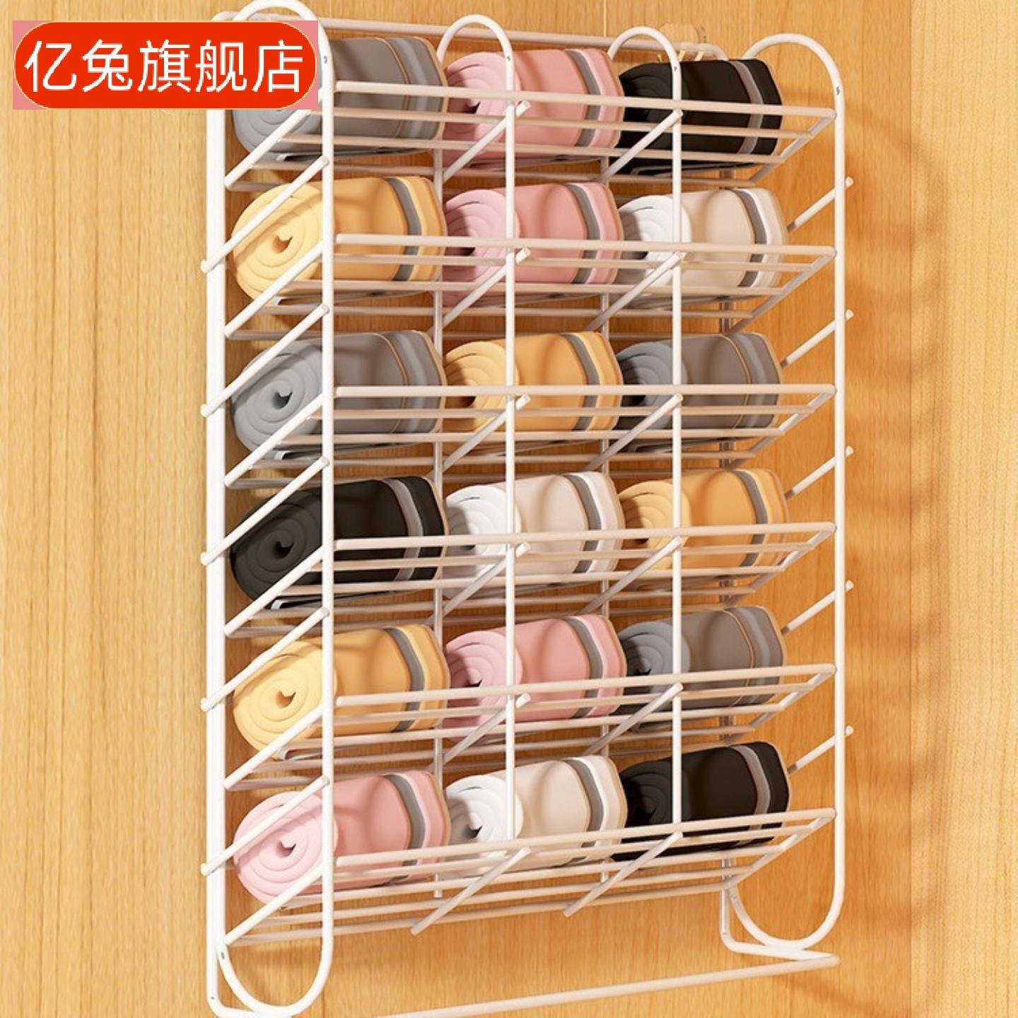 收纳挂袋免打孔壁挂式内衣袜子