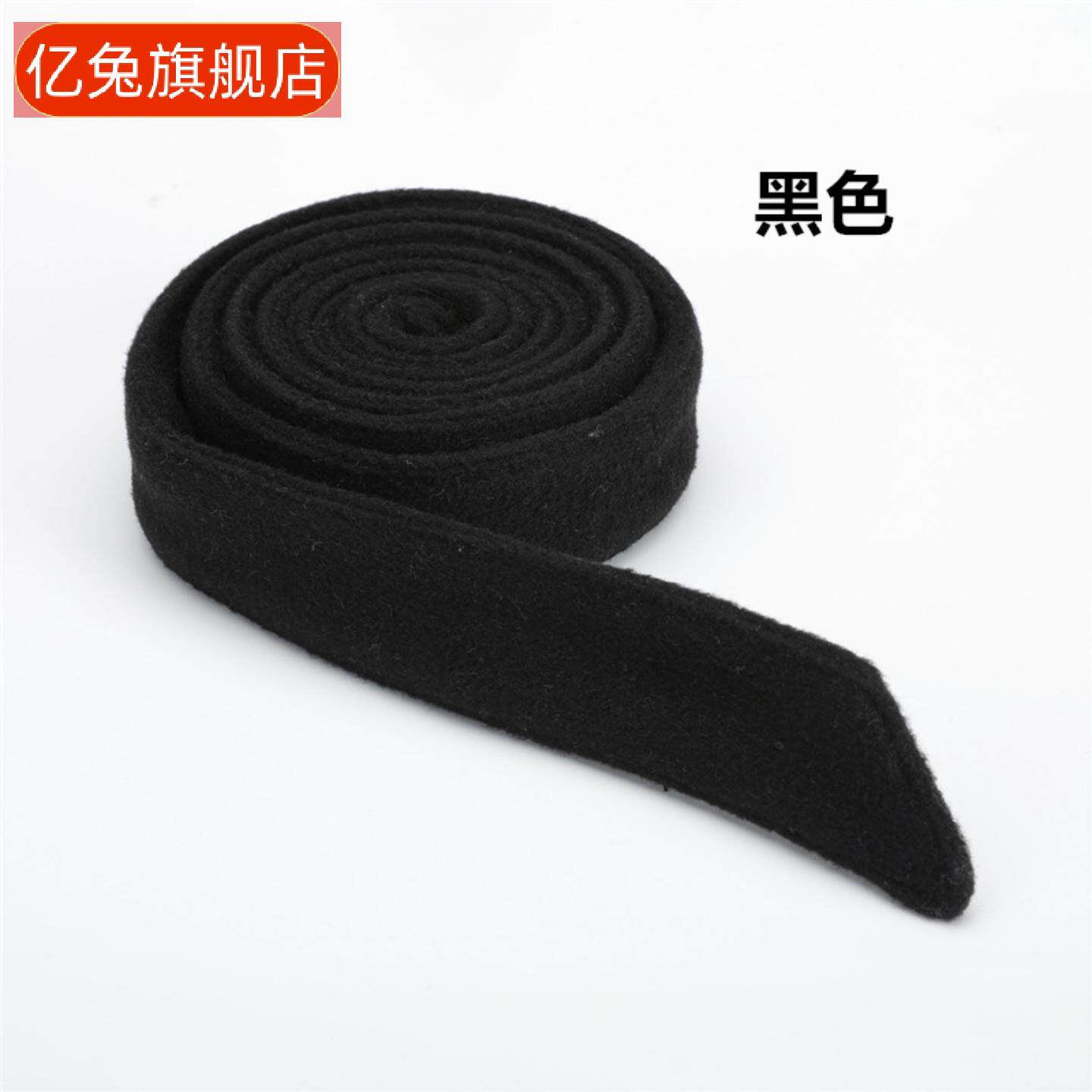 毛呢腰带双面羊绒大衣米白色收腰