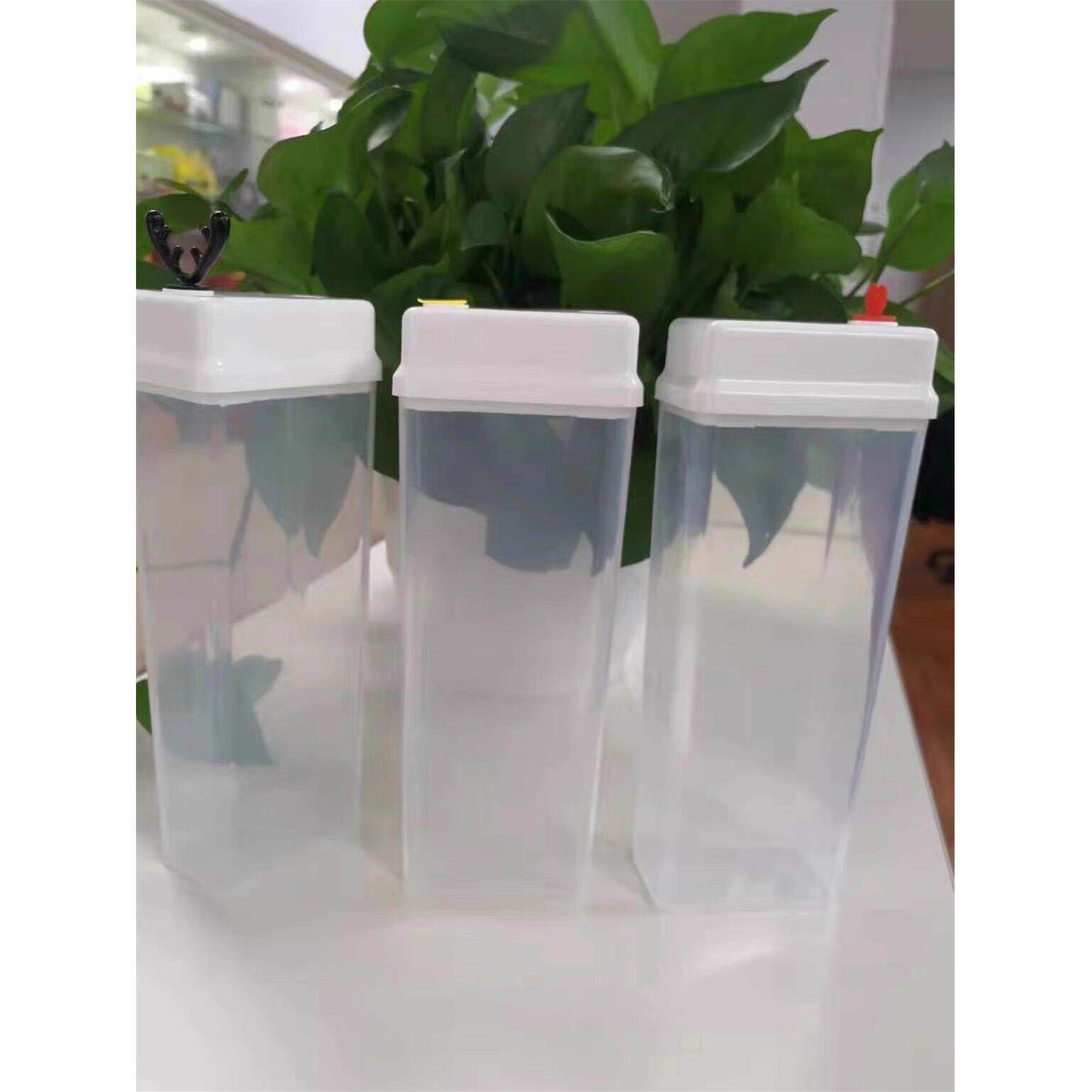 500ml新奶茶杯Pp耐高温创意砖杯一次性塑料瓶饮料瓶果汁瓶