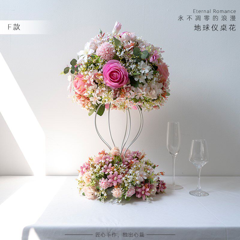 家居装饰仿真摆件花球花艺 民宿酒店布置店面柜台活动仪式假花艺