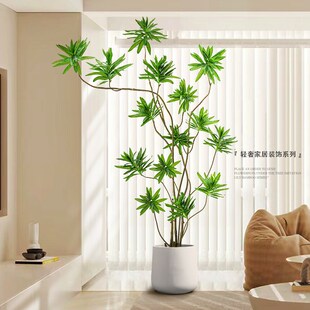 奶油风摆件客厅高端大气上档次装饰品软装家居好物沙发旁落地摆件