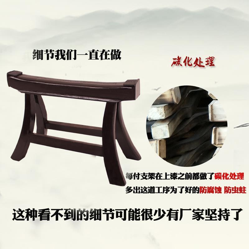 爱美斯古筝支架子腿跪式坐式便携式A型琴架实木禅式演奏古筝小矮