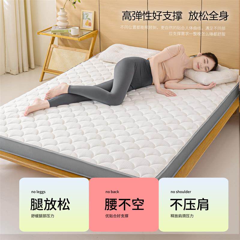 乳胶床垫软垫硬垫记忆棉海绵床垫卧室家用宿舍学生单人租房专用垫