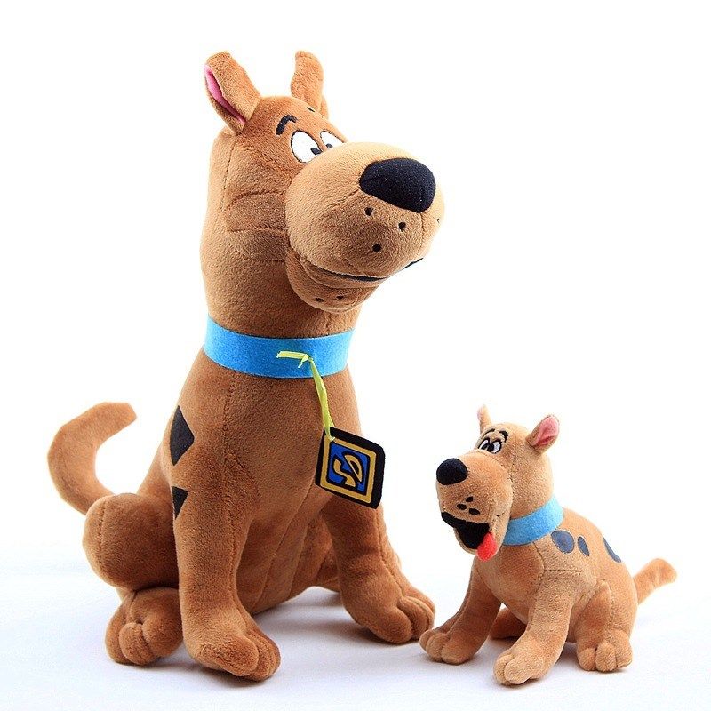 史酷比 毛绒玩具 棕色大丹狗 电影 Scooby-Doo 狗狗公仔娃娃玩偶