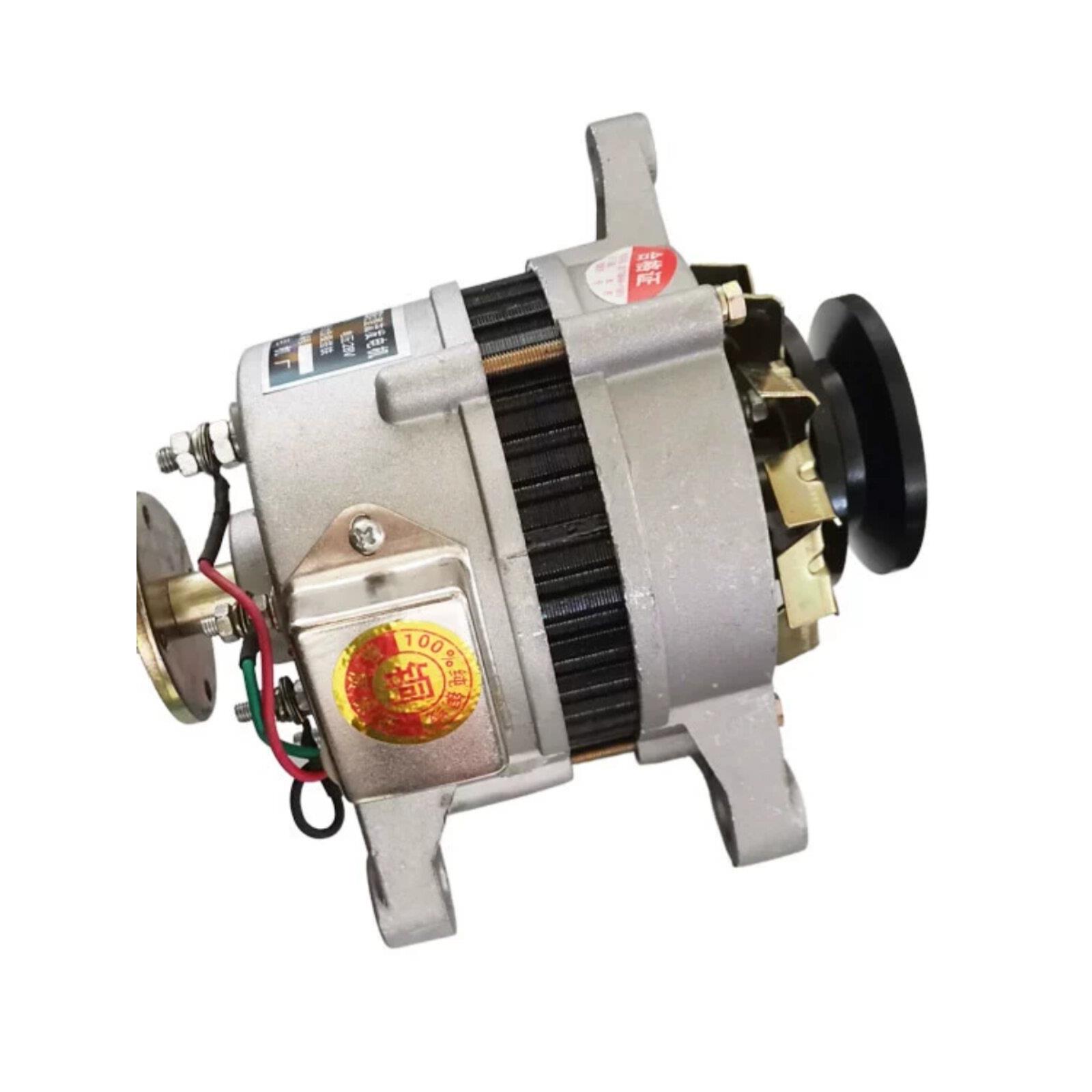 农用车14V28V四轮拖拉机发电机,带调节器硅整流交流发电机
